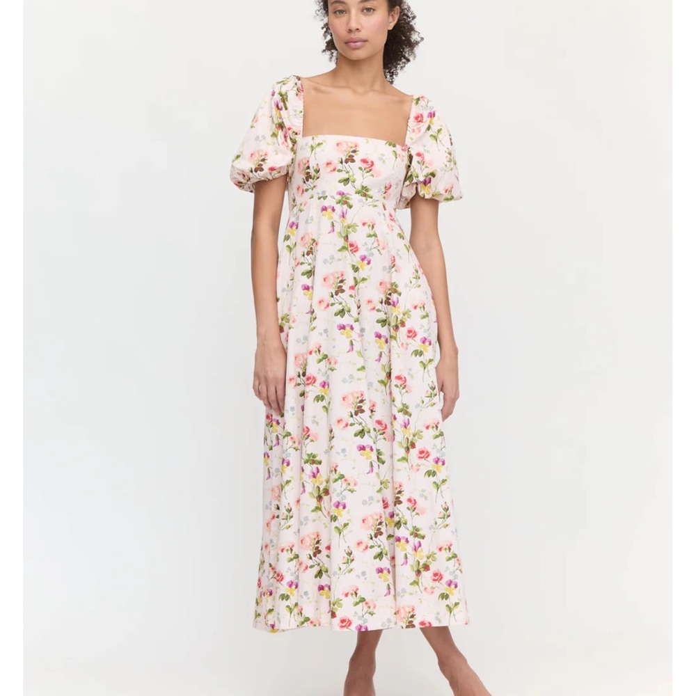 Hill House Home Matilda Dress in Pink Bluebonnet - Size M